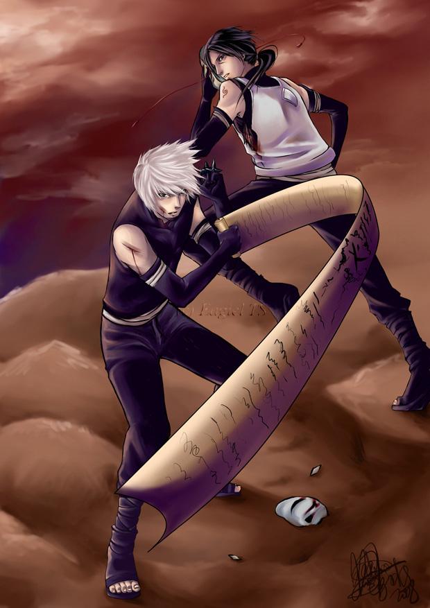 ANBU times, Kakashi and Itachi